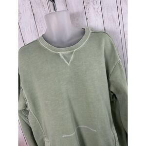 Men's Bob Timberlake Crewneck Sweatshirt Sage Green Size L